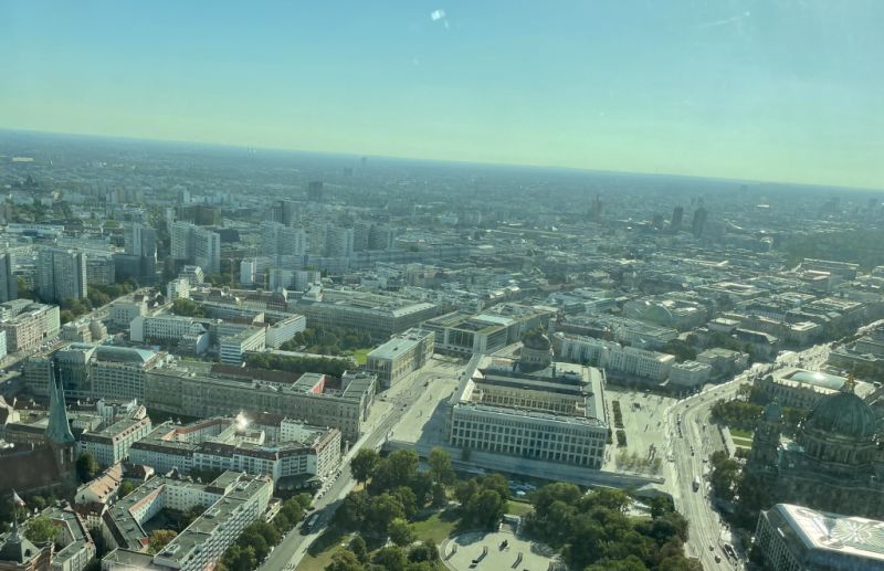 Aussicht Berliner Fernsehturm