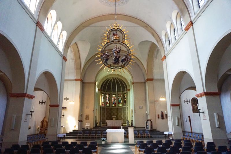 Innenraum Kirche St. Marien