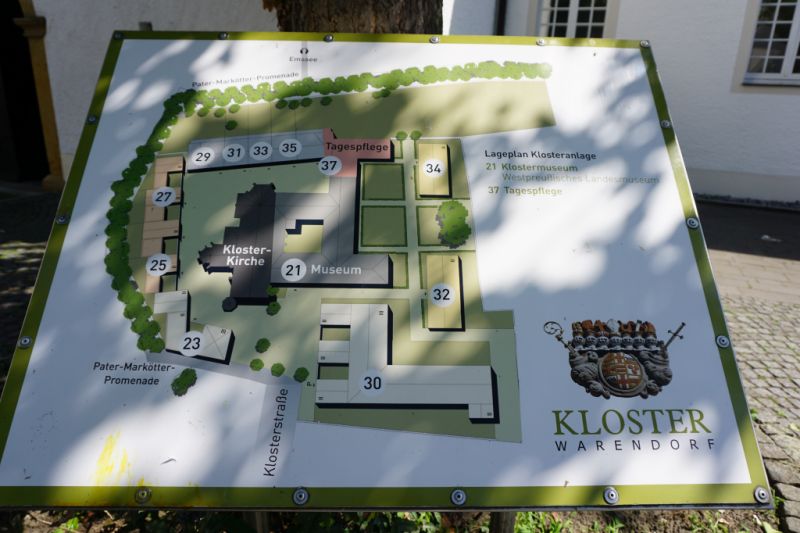 Info-Tafel Kloster