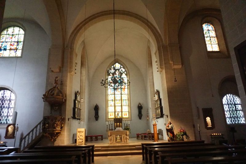 Innenraum Kirche St. Vitus