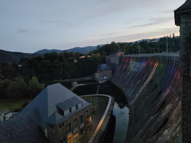 Edersee-Staumauer, Waldeck